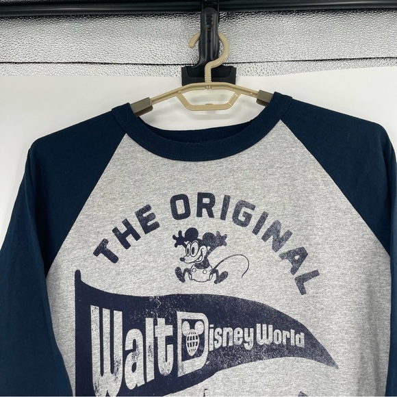 Disney Parks Walt Disney World Raglan Baseball Tee Top - Picture 2 of 10